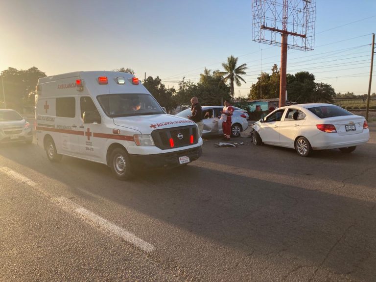 Deja fin de semana 3 choques en Navolato