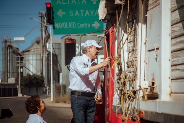 Vamos a frenar a Morena: Eduardo Ortiz desde Navolato