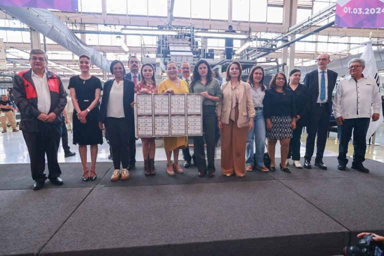 Inicia INE impresión de boletas