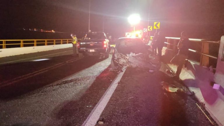 Herido niño de 8 años tras choque en la Mazatlán-Durango