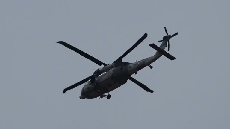 Se desploma helicóptero de la Marina al sur de Culiacán