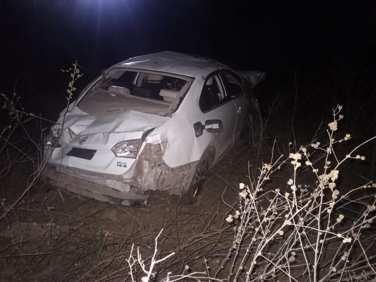 Muere mujer al caer junto a otras 4 a un barranco en Sanalona