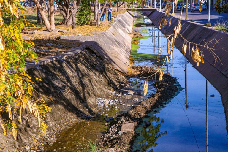 Priorizan limpia de drenes ante posibles lluvias