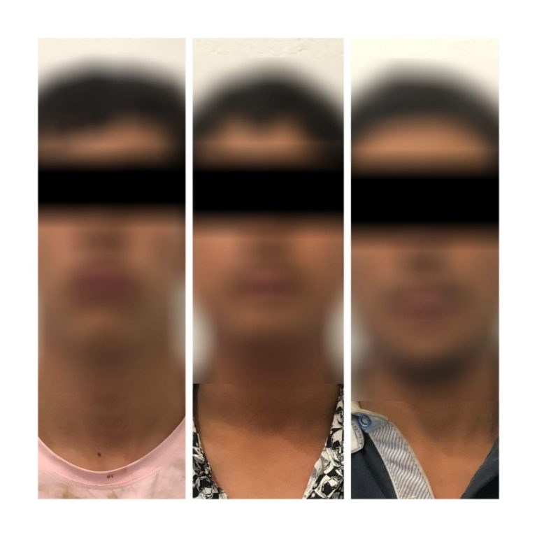 Arrestan a 3 por atacar con piedras a 4 patrullas