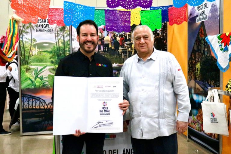 Paseo del Ángel de Culiacán ya es Barrio Mágico