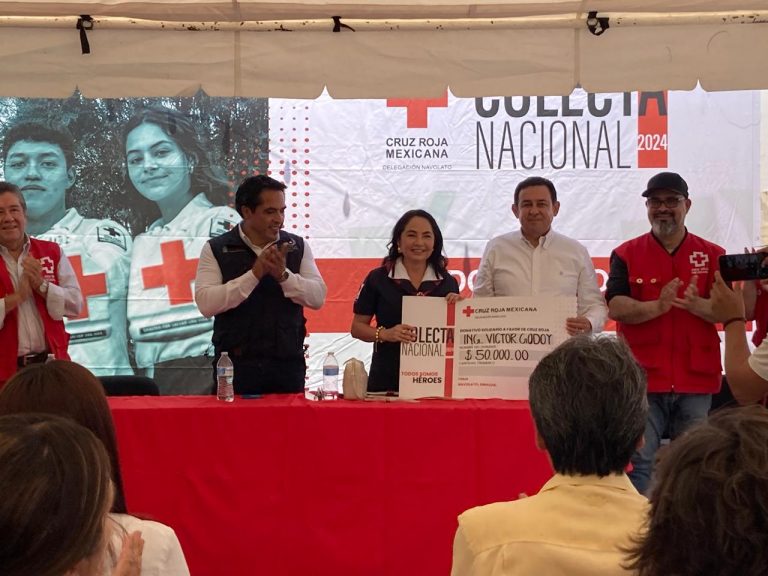 Supera Cruz Roja Navolato meta: recauda $1.1 millones