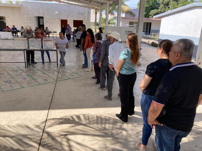 Vigila Guardia Nacional casillas en Navolato