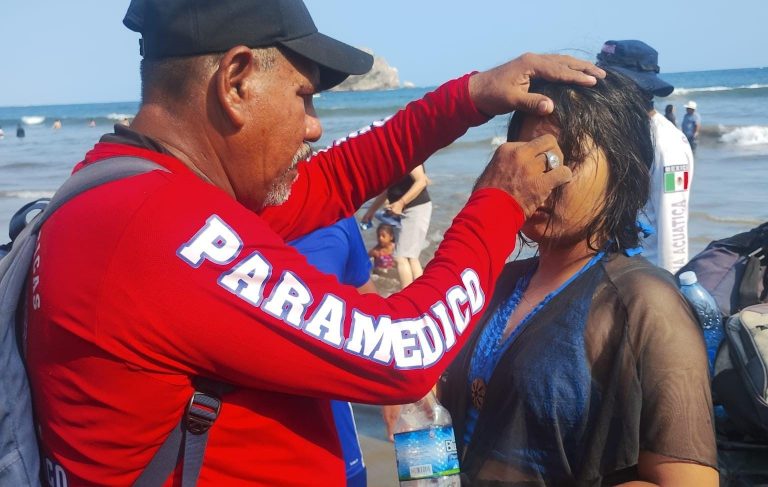 Atiende Mazatlán a 18 por quemadores en playas