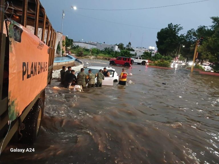 Seguirán las lluvias durante la noche y madrugada