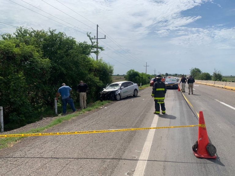 Fallece tras choque contra tráiler en Navolato