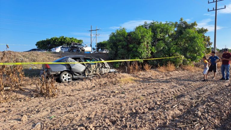 Fallece mujer y hay 5 heridos en la Navolato-Altata