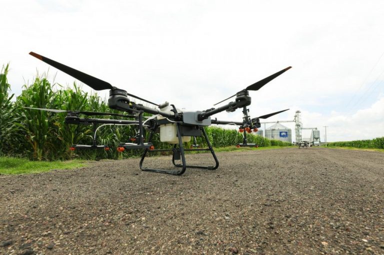 Monitorean cultivos a cielo abierto utilizando drones