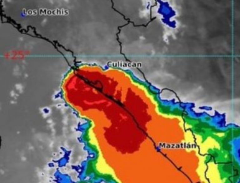¡Otra tormenta! Emiten alerta para Navolato