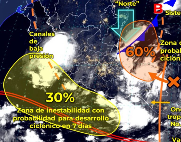 Huele a ciclón en el Pacífico