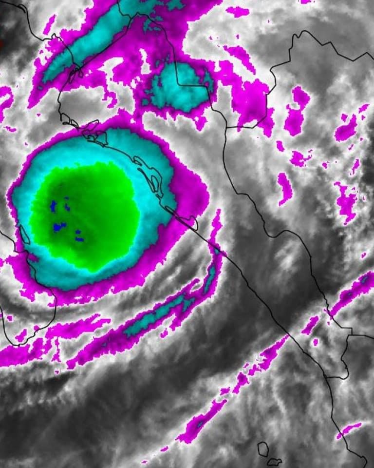 Afectaría tormenta a 4 municipios de Sinaloa
