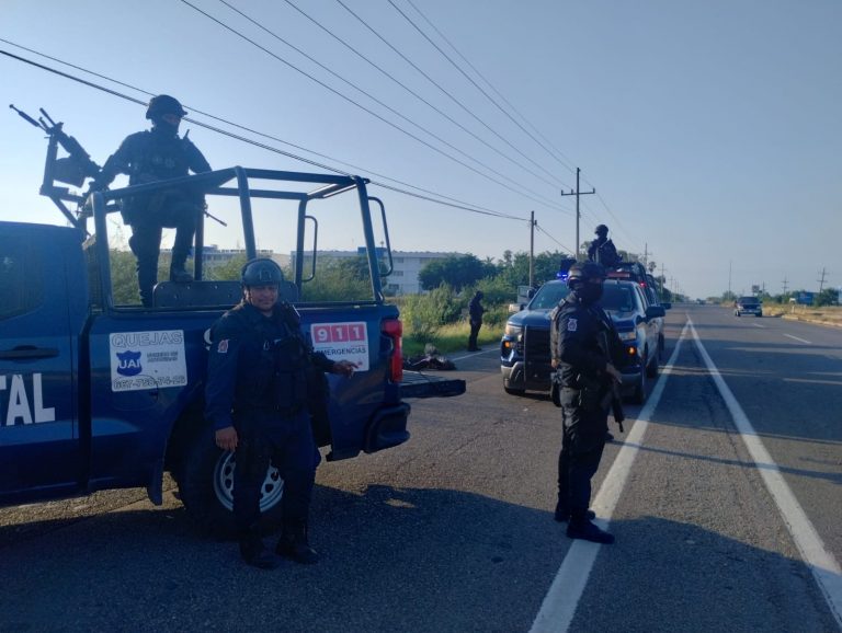 Eran dos los envueltos en plástico en Culiacán