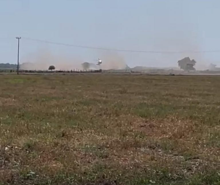 Reportan operativos militares tierra-aire en Navolato