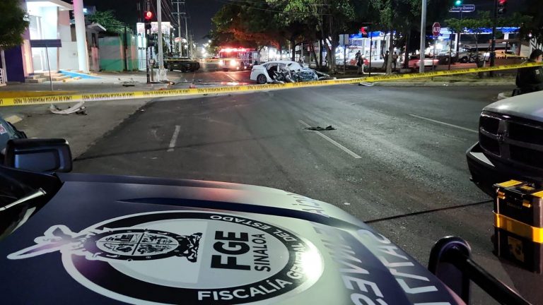 Balean a pareja sobre la calzada Heroico Colegio Militar