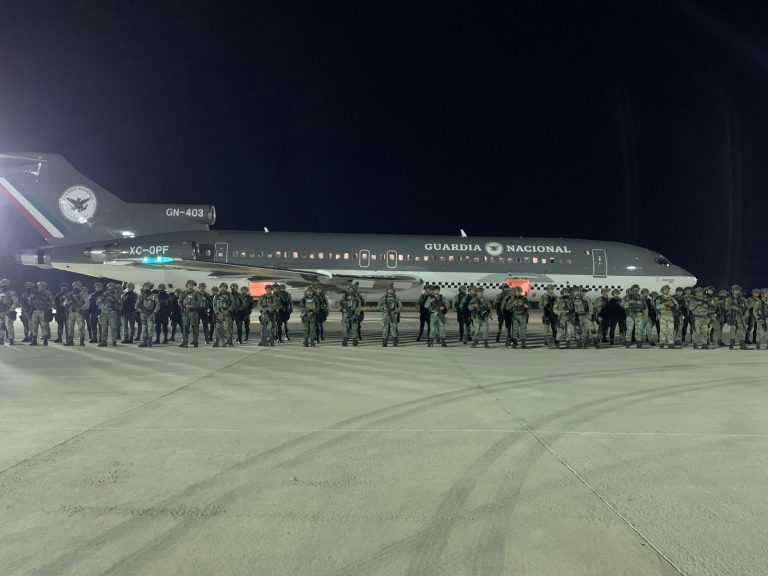Llegan 100 efectivos de élite de Fuerzas Especiales a Culiacán