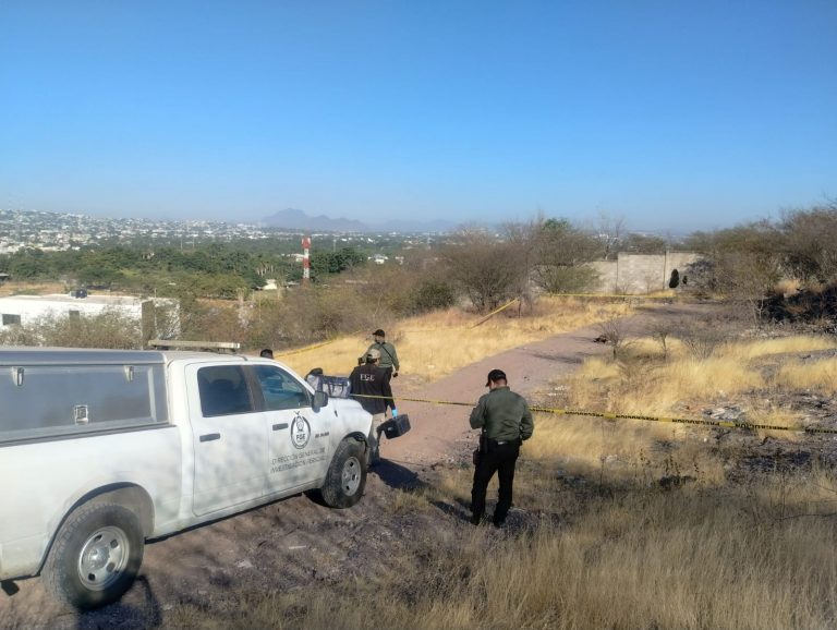 Estaba muerto en un camino de Alturas del Sur