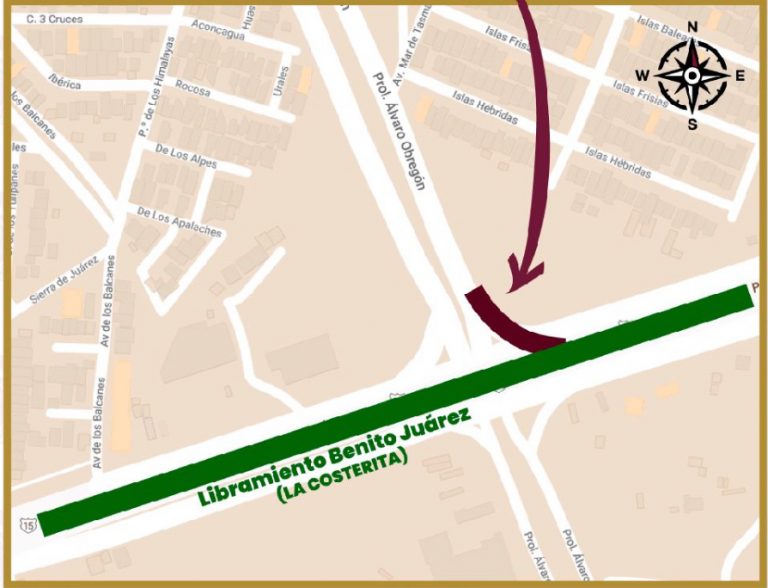 ¡Recuerda! Aquí detalles del cierre de la Obregón