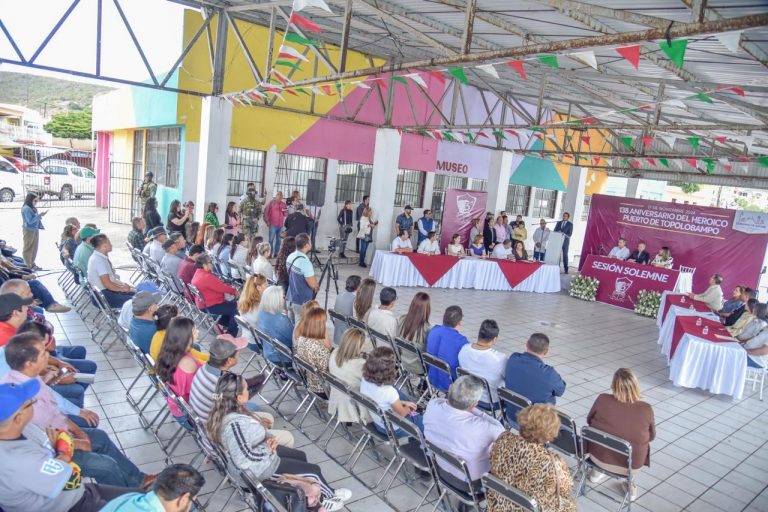 Conmemoran el 138 aniversario de Topolobampo
