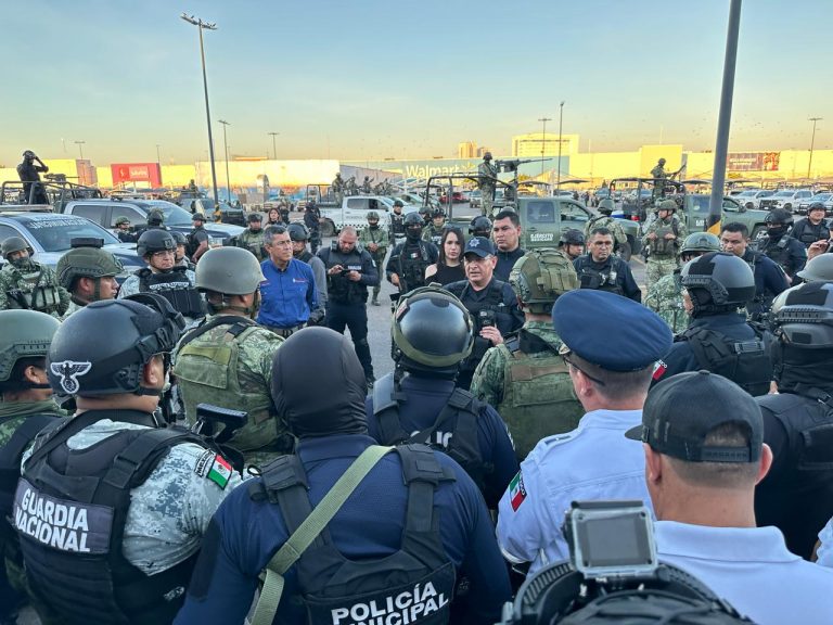 Despliegan policías y militares por tierra y aire