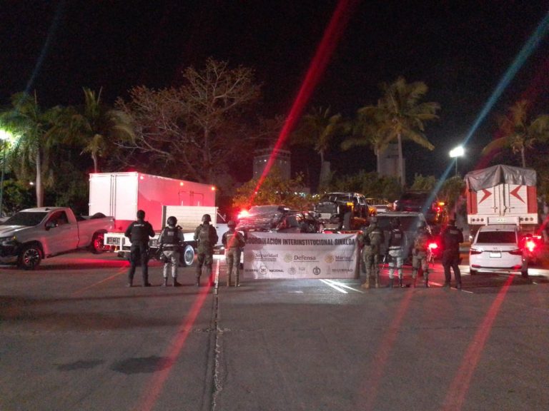 Aseguran 10 autos, 4 eran blindados, en Mazatlán