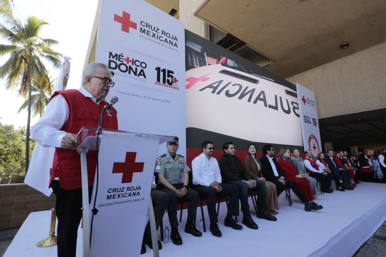 Inicia Cruz Roja colecta en Sinaloa de $45 millones