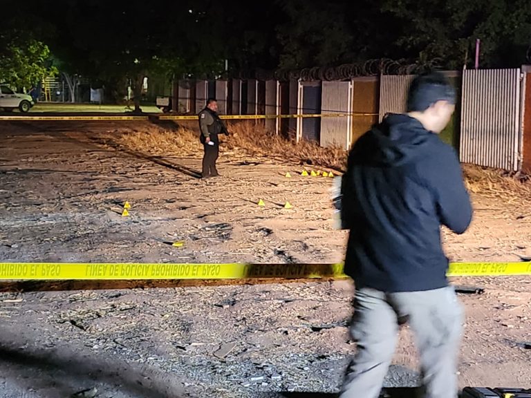 Lo asesinan frente a kínder en fraccionamiento San Benito