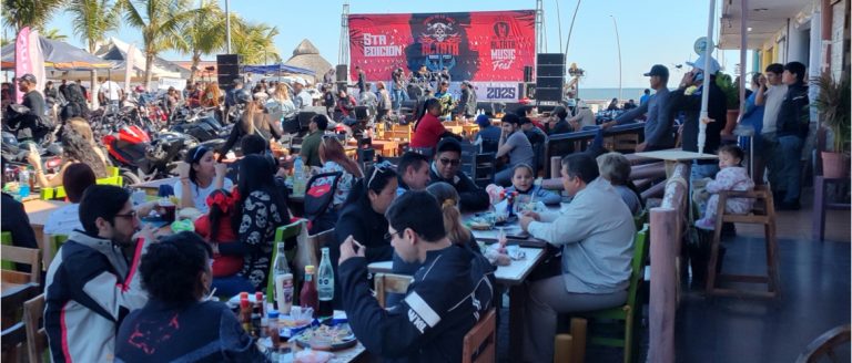 Reúne a 5 mil quinta edición Altata Biker Fest