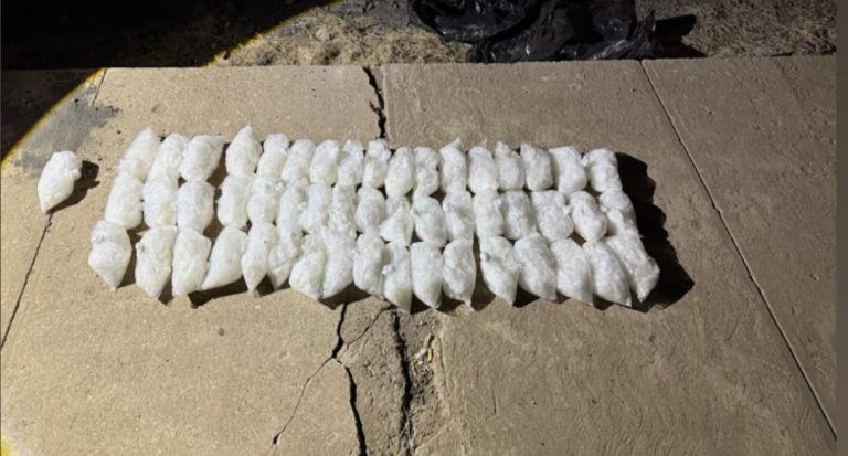 Aseguran 109 bolsas de metanfetamina en un tren en El Fuerte