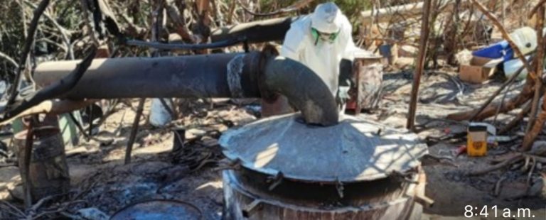 Destruyen otros 27 laboratorios en Culiacán, Cosalá y Mocorito