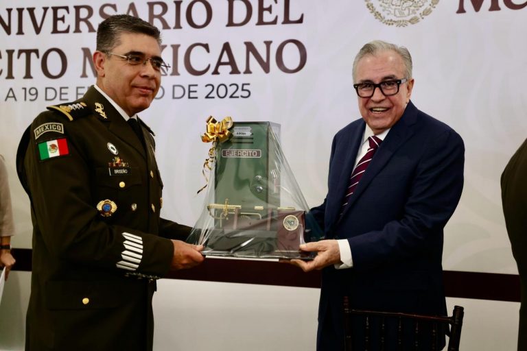 Agradece Rocha al Ejército su respaldo