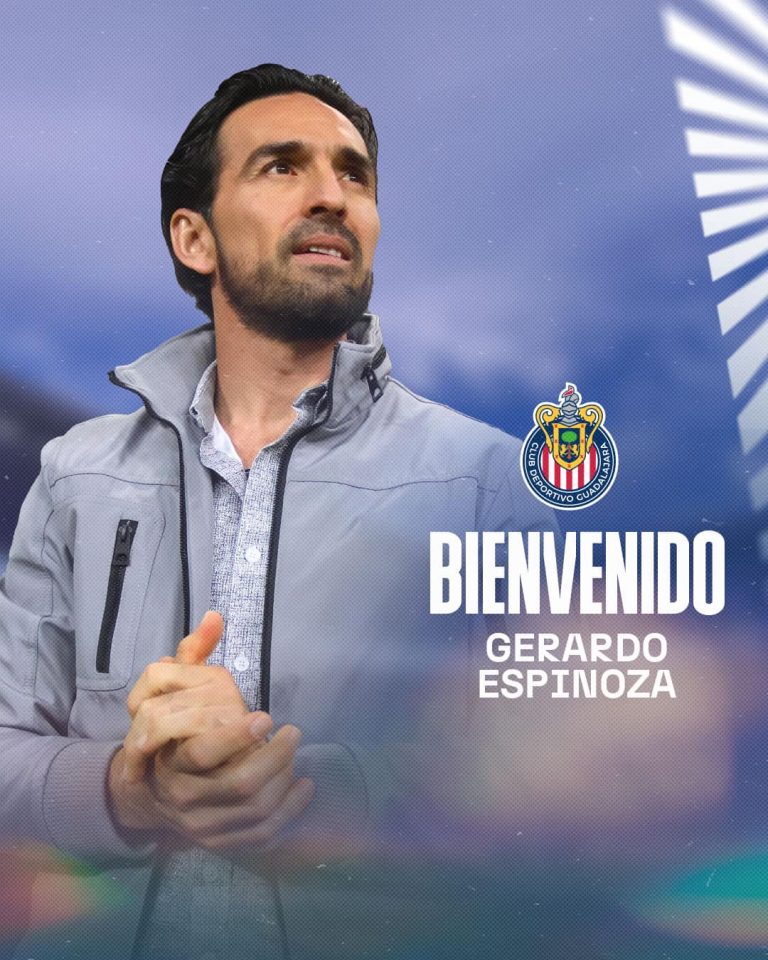 Sinaloense Gerardo Espinoza es nuevo DT de Chivas