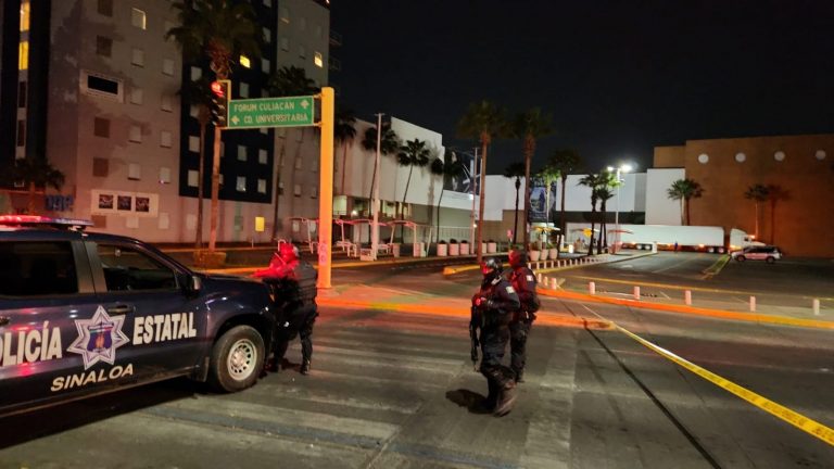 Localizan restos humanos en plaza de Culiacán