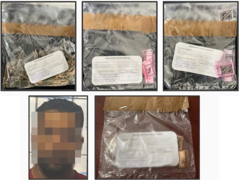 Aseguran en dos operativos mariguana, cristal y cocaína