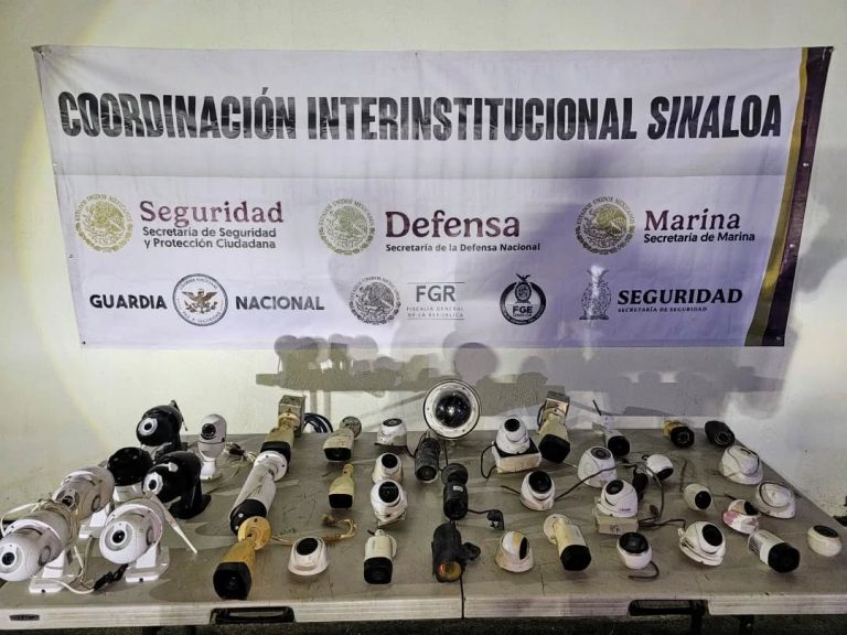 Suman casi mil cámaras retiradas: SSP Sinaloa