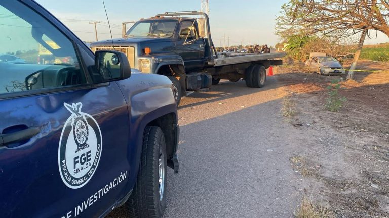 Fallecen 2 en accidente en carretera Navolato-Altata