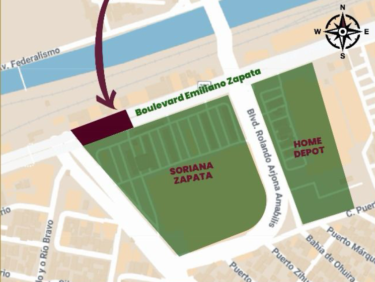 Cerrarán este 1 de mayo tramo del bulevar Zapata