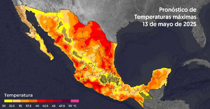 Aumentará calor hasta 45°C por nueva ola