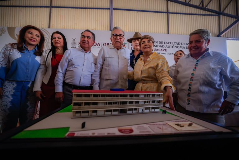 Inicia construcción de la Facultad de Medicina en Guasave