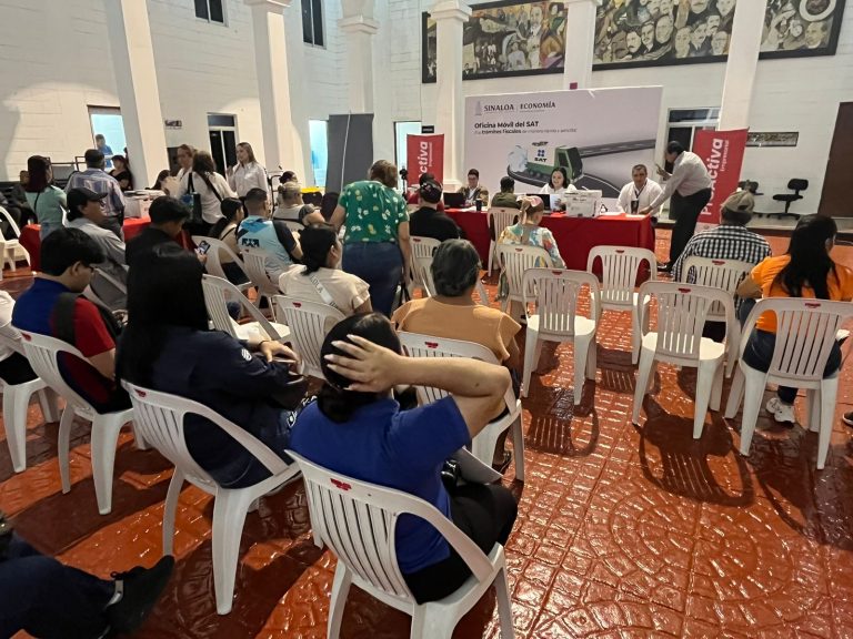 Se saturan citas del SAT Móvil en Navolato