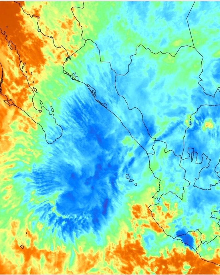 Falló el pronóstico, especialista ante mínimas lluvias