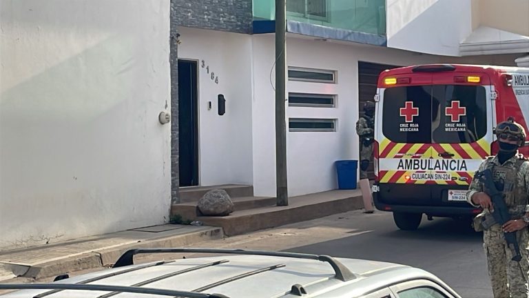 Por una supuesta bala perdida mujer queda herida en una casa