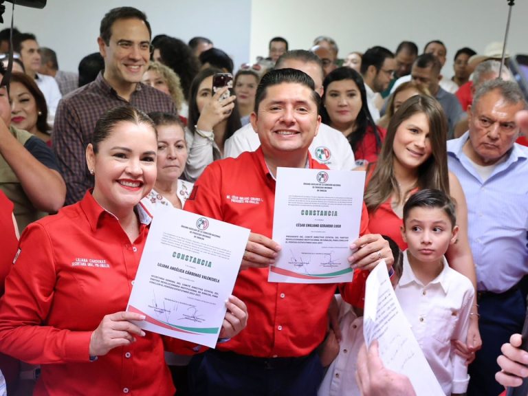 Asumen César Gerardo y Liliana Cárdenas el PRI Sinaloa