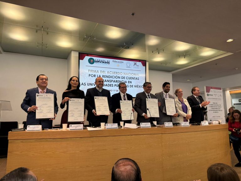 Se adhiere UAS al Acuerdo Nacional por la Rendición de Cuentas