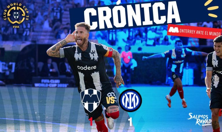 Empata Rayados ante el Inter en Mundial de Clubes