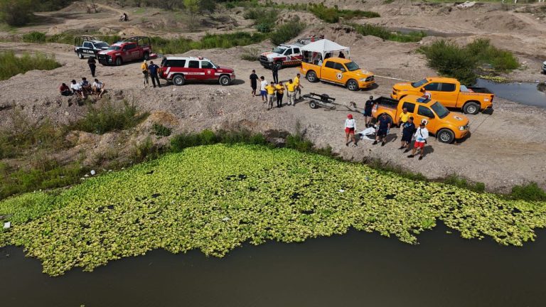 Rescatan cuerpos desaparecidos en el cauce del Río Presidio