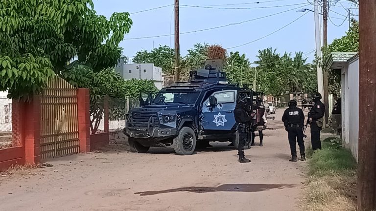 Deja 3 abatidos enfrentamiento en Navolato